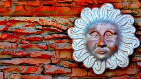 Sun decoration soap bubbles hd footage nobody Stock Footage 104797999