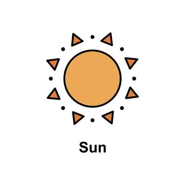 Sun, decorative icon. Element of Cinco de Mayo color icon. Premium quality イラスト素材