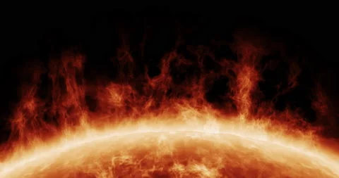 The Sun In Deep Space Stock Footage 194403277