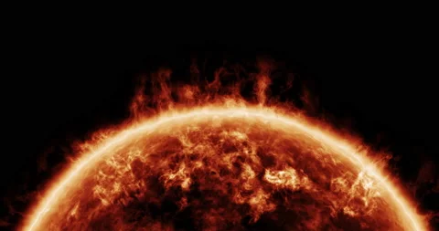 The Sun In Deep Space Stock Footage 194403284