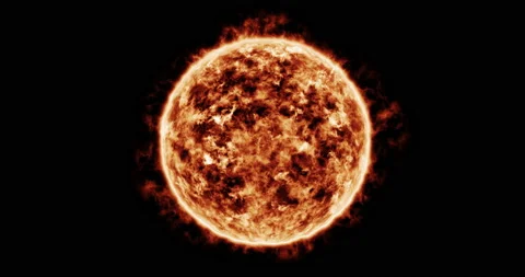 The Sun In Deep Space Stock Footage 194403292