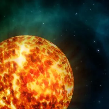Sun detail Illustrazione stock