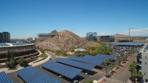 Sun Devil Stadium Stock Footage 52221371