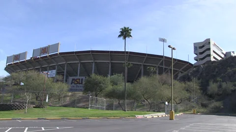 Sun Devil Stadium, Tempe, Arizona Stock Footage 35171646