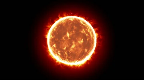 SUN DISTANT FX Stock Footage 61701749