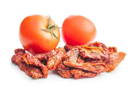 Sun dried tomatoes Stock Photos
