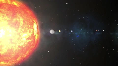 Sun to the Earth 4K 스톡 동영상 138684608