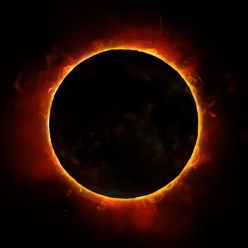 Sun eclipse Stock Photos