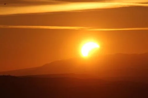 Sun eclipse Stock Photos