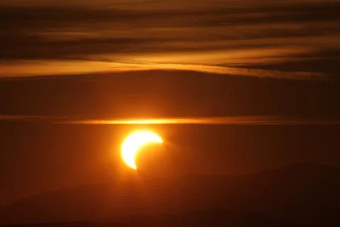 Sun eclipse Stock Photos