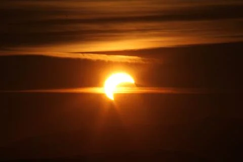 Sun eclipse Stock Photos