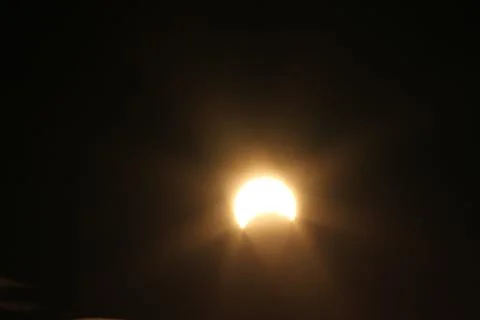 Sun eclipse Stock Photos