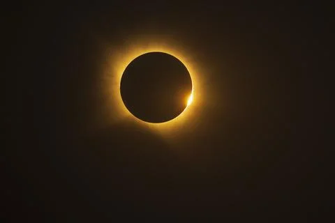 Sun eclipse in Spain August 12th 2026 Stock Photos