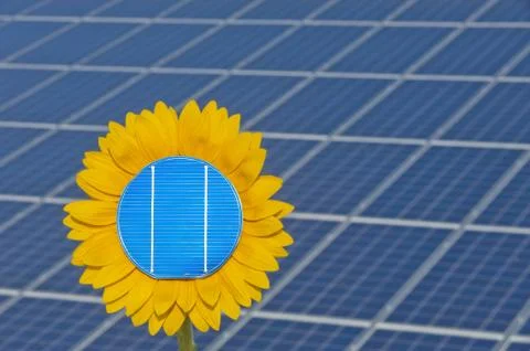 Sun energy Stock Photos