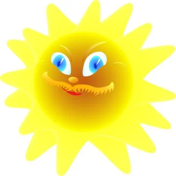 Sun-father Stock Illustration