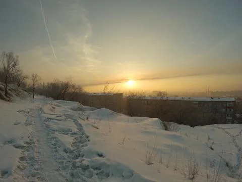 Sun of February Stock Photos