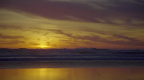 Sun finally sets Stock Footage 59927219