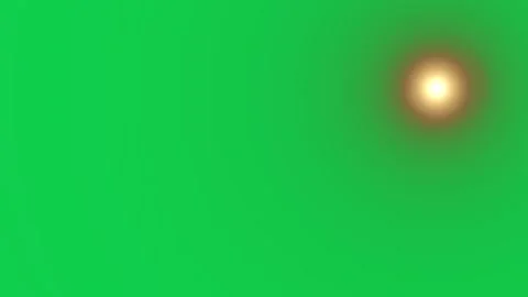 Sun flare effect with a bright glow set against a green screen. 스톡 동영상 306773001
