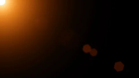 Sun Flare Flicker Bright Light Shiny Lens Poor Signal Transition Animation Stock Footage 87631877