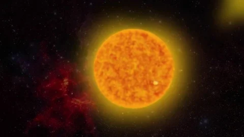 Sun flare Stock Footage 74397159