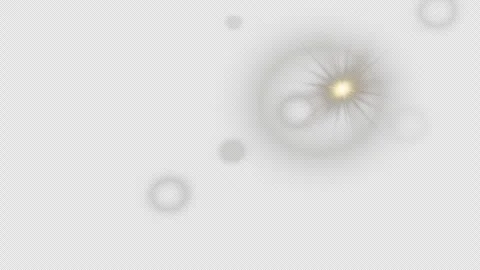 Sun flare motion effect for Screen blend mode or alpha channel Video stock 251798445