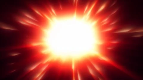 Sun Flare Orange Light Explosion Stock Footage 339272425