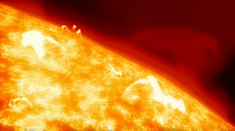 Sun flares Stock Footage 492670