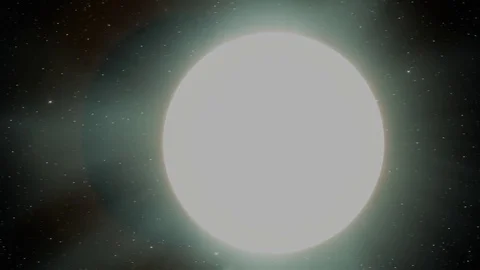 The Sun Flies through Space Video stock 84960830