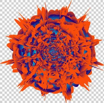 Sun flower mad by design Stock Illustration