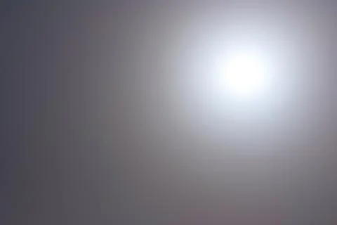 Sun in the fog Stock Photos