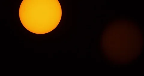 Sun Footage using a Solar Filter, shot in Atlanta, GA. Stock Footage 95435958