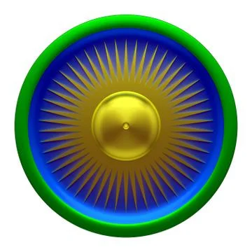 Sun form Pattern Stock Illustration