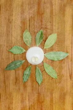 The sun in the form of products Stock Photos