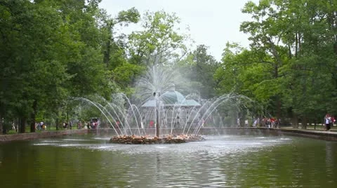 SUN FOUNTAIN Stock Footage 12467058