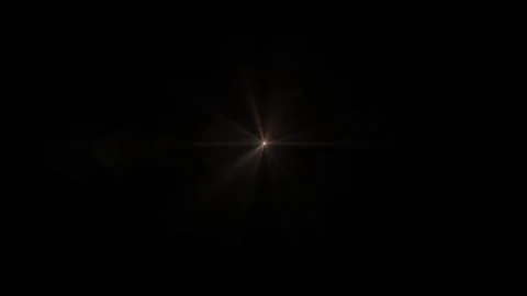 Sun glare in motion on a black background HD 1920x1080 Stock Footage 130194742