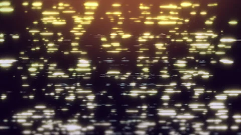 Sun glare reflected in water surface Stock Footage 190559516