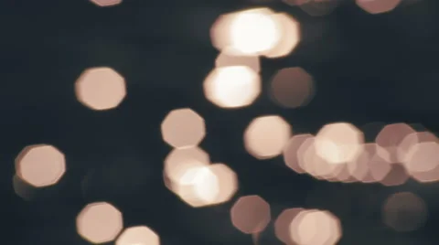 Sun glare on the water bokeh 库存影片 41716976