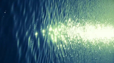 Sun glare on the water. No.02 Stock Footage 34431945