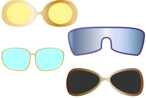 Sun glasses Stock Illustration