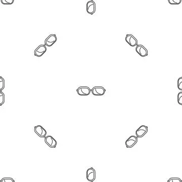Sun glasses pattern seamless vector イラスト素材