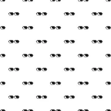 Sun glasses pattern seamless vector Stockillustratie