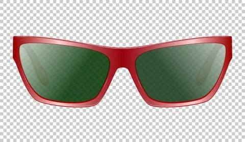Sun glasses vector illustration realistic Stock Illustration