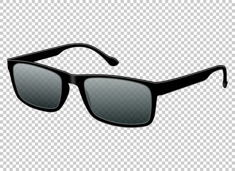 Sun glasses vector illustration realistic Stock Illustration