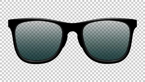 Sun glasses vector illustration realistic Stock Illustration