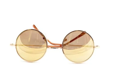 Sun glasses on white background Foto stock