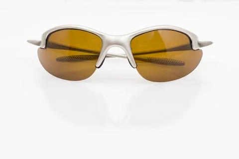 Sun glasses on white background Stock Photos