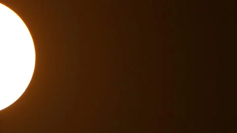 Sun go down in low angle Stock Footage 111768369