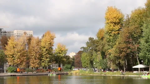 The sun goes behind a cloud Stock Footage 44555247
