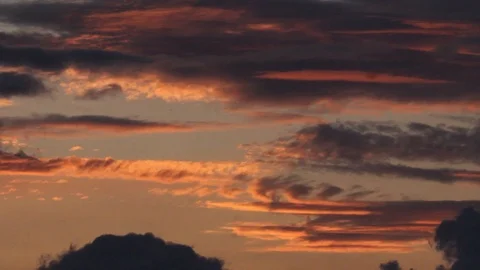 The sun goes down Stock Footage 93782950