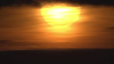 The sun goes down Stock Footage 145091903